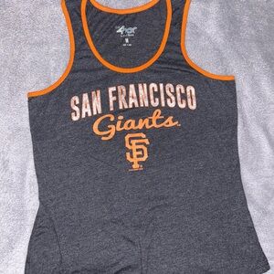 4Her San Francisco Giants Women's Gray Tank Top